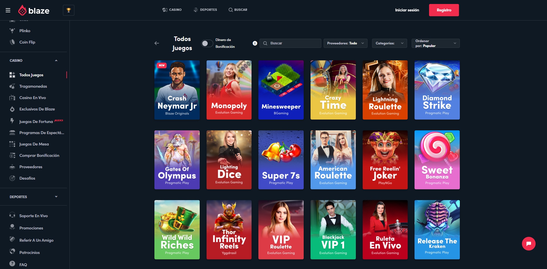 Blaze Casino Chile 2026