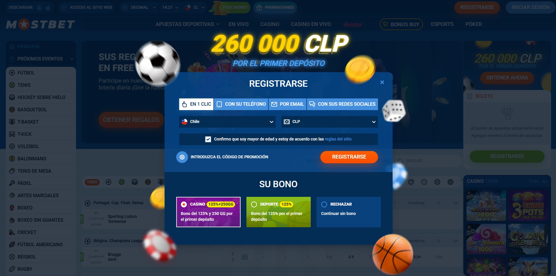 Mostbet Casino Chile